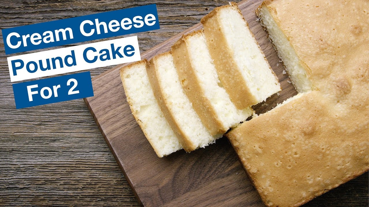 Decadent Cream Cheese Pound Cake For Two