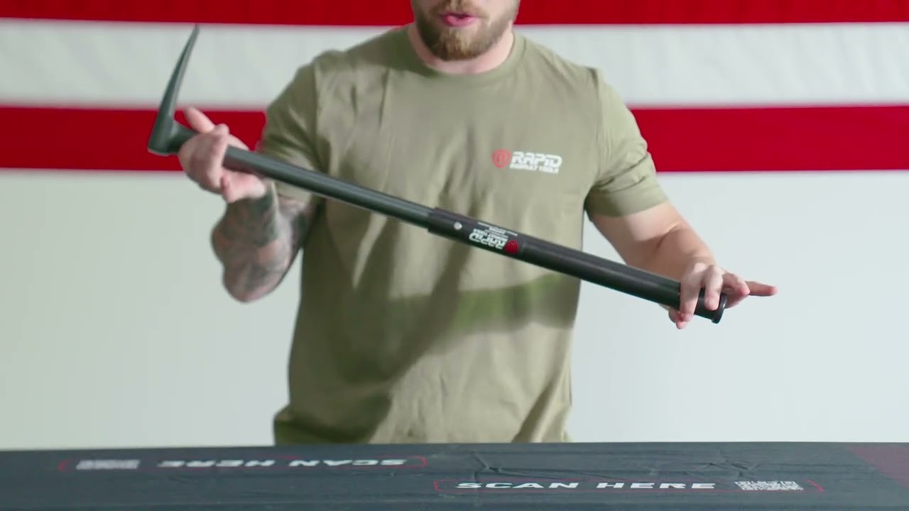Collapsible Pry Bar Tabletop Overview