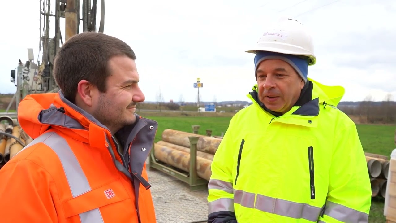 Bohrprogramm: Geologe Thomas Bauer erkl&auml;rt