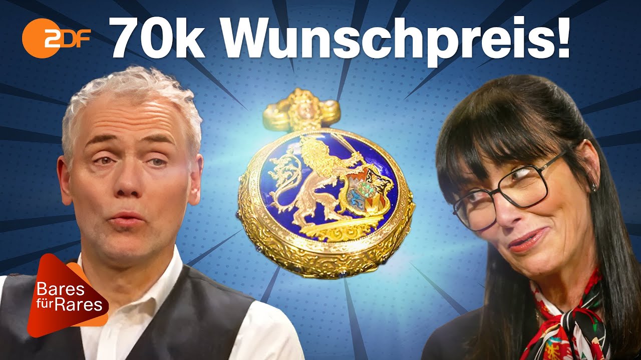 Unfassbares Erbe! Taschenuhr aus Gold wurde von König Ludwig II. verschenkt | Bares für Rares