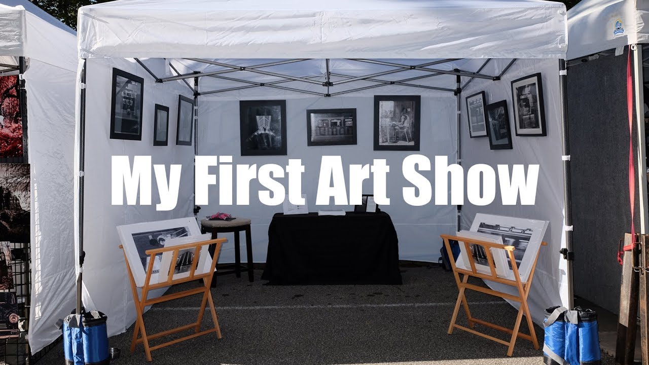 My First Art Show - Sharing Photography