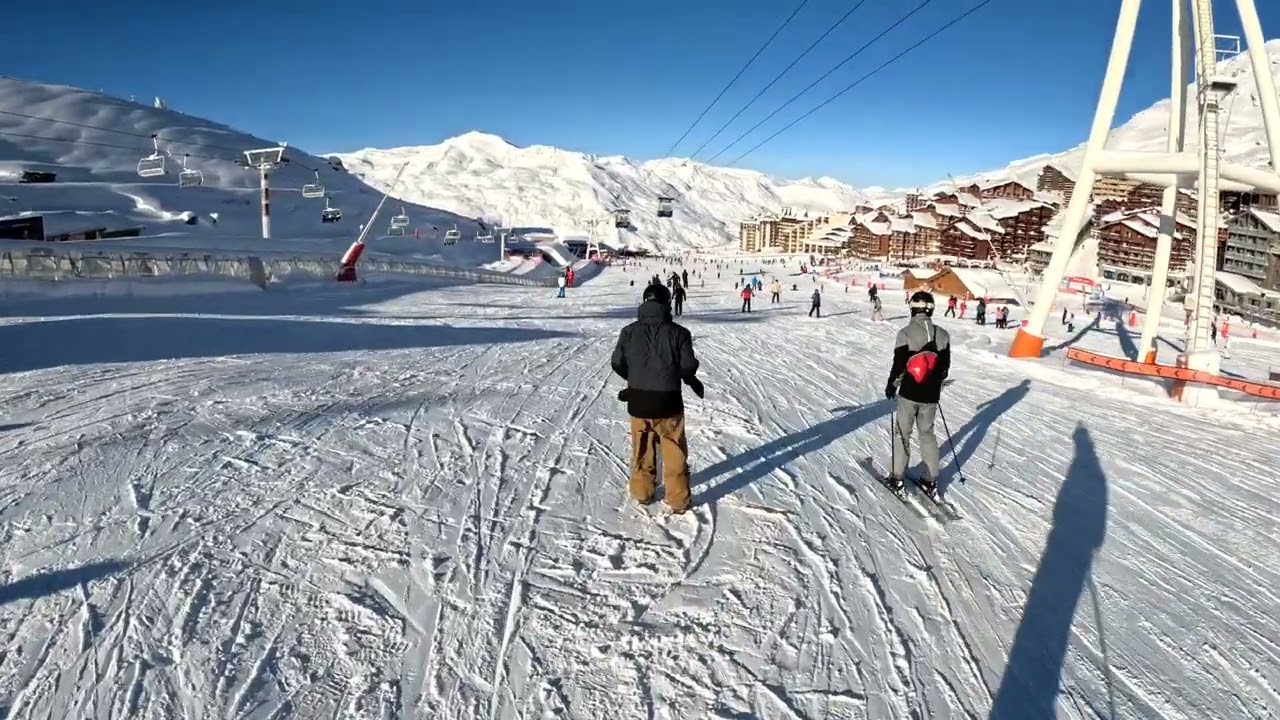 Tete Ronde - This run never gets old 😳, Val Thorens, goPro, 2026