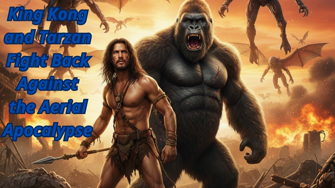 king kong and tarzan fight back against the aerial apocalypse