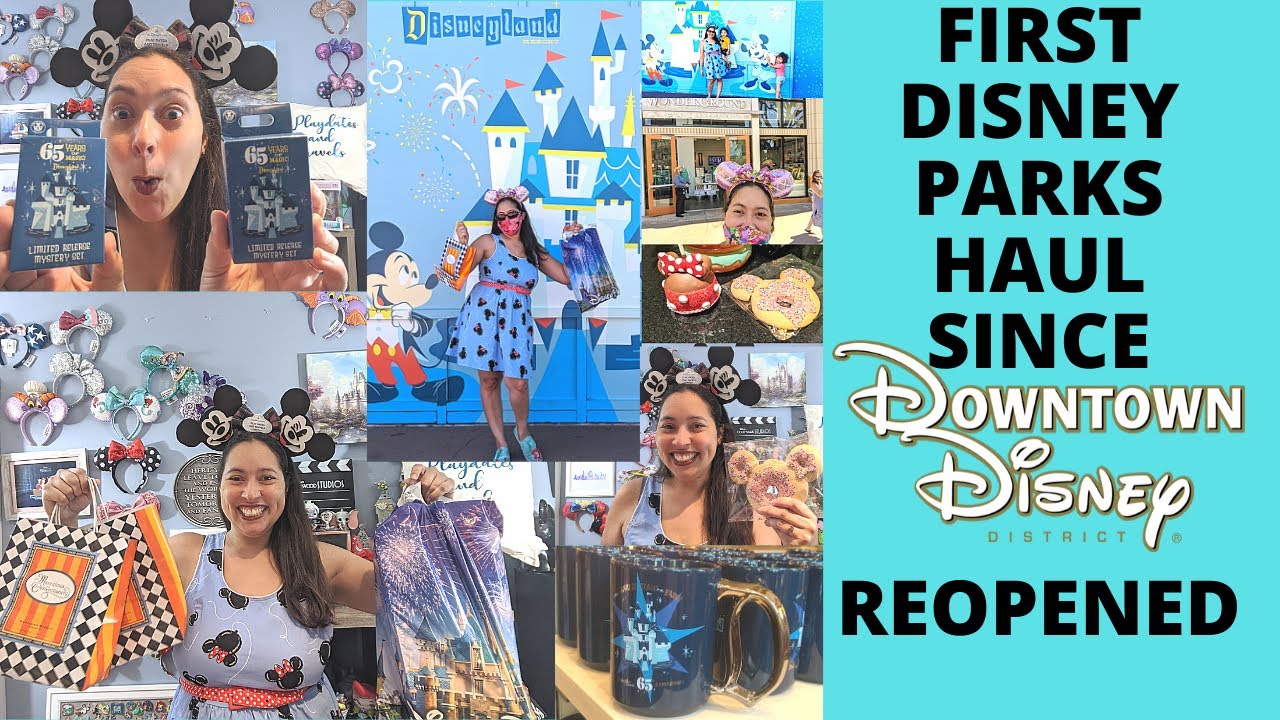 Disney Parks Haul July 2020! Everything I Bought from the Newly Opened Downtown Disney in California