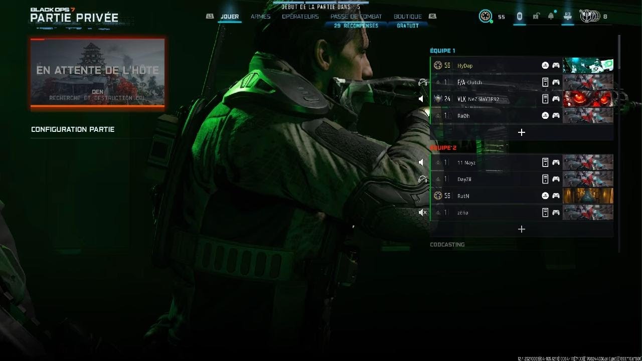 Call of Duty BO7 VLK VS NRW scrim overload