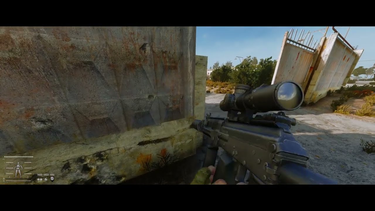 Играем в сталкер за монолит часть 1