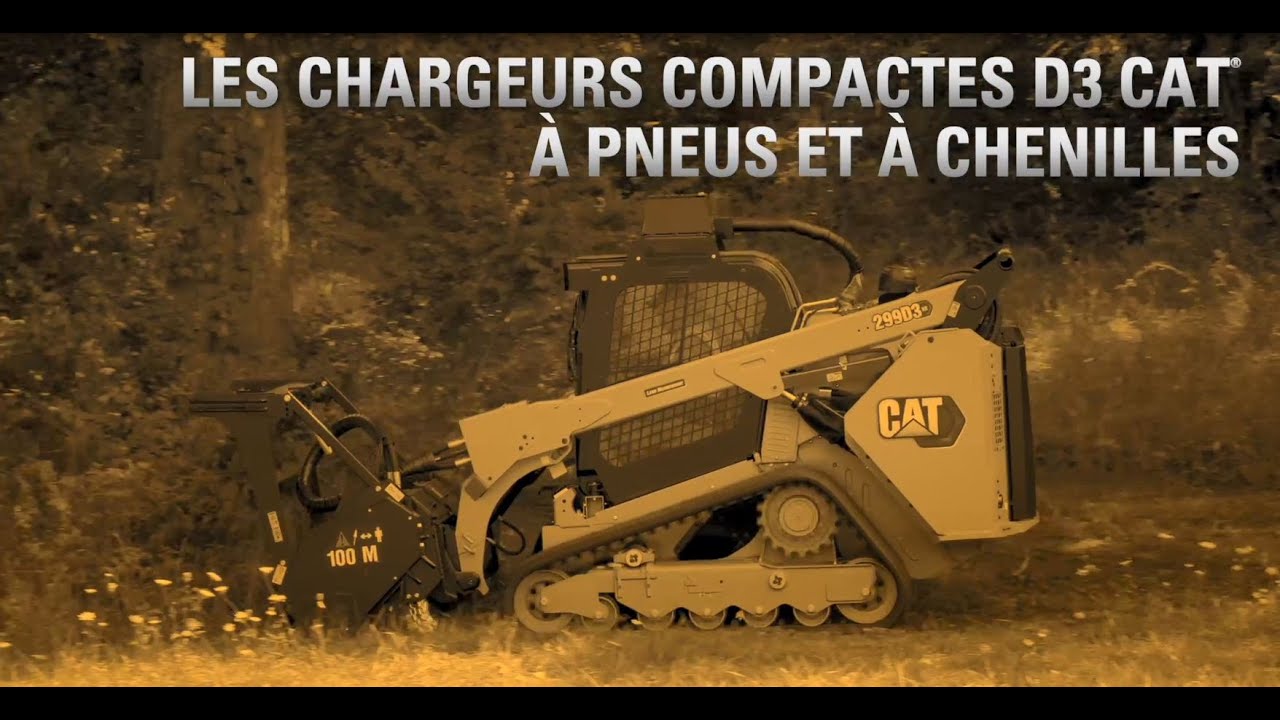 Les chargeurs compactes D3 Cat® à pneus et à chenilles | En Action