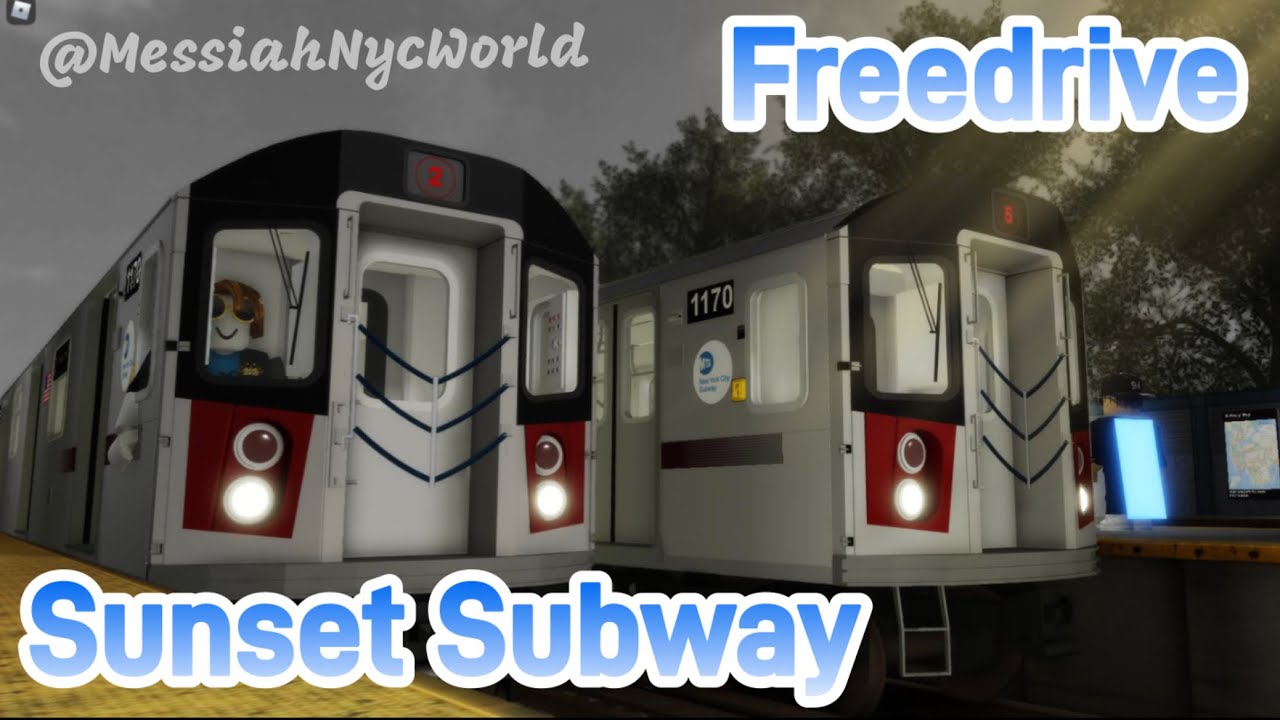 Roblox | Sunset Subway Freedrive - Action