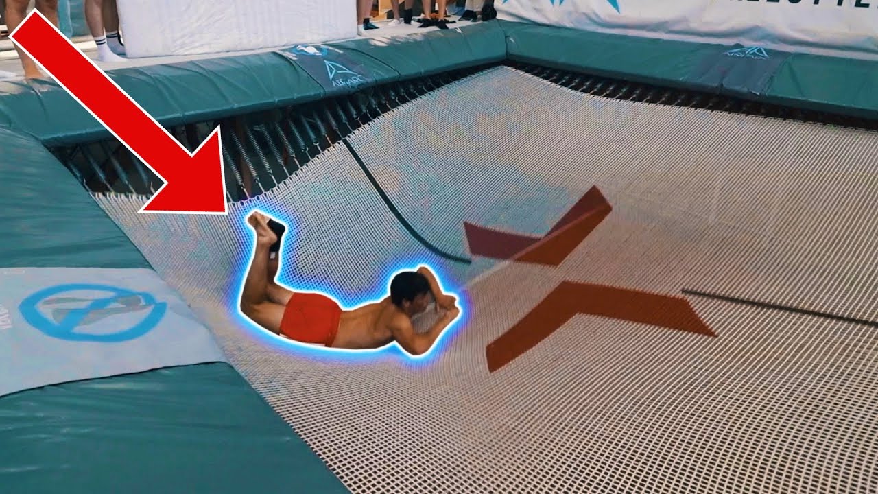I Traveled To Europe For This Trampoline