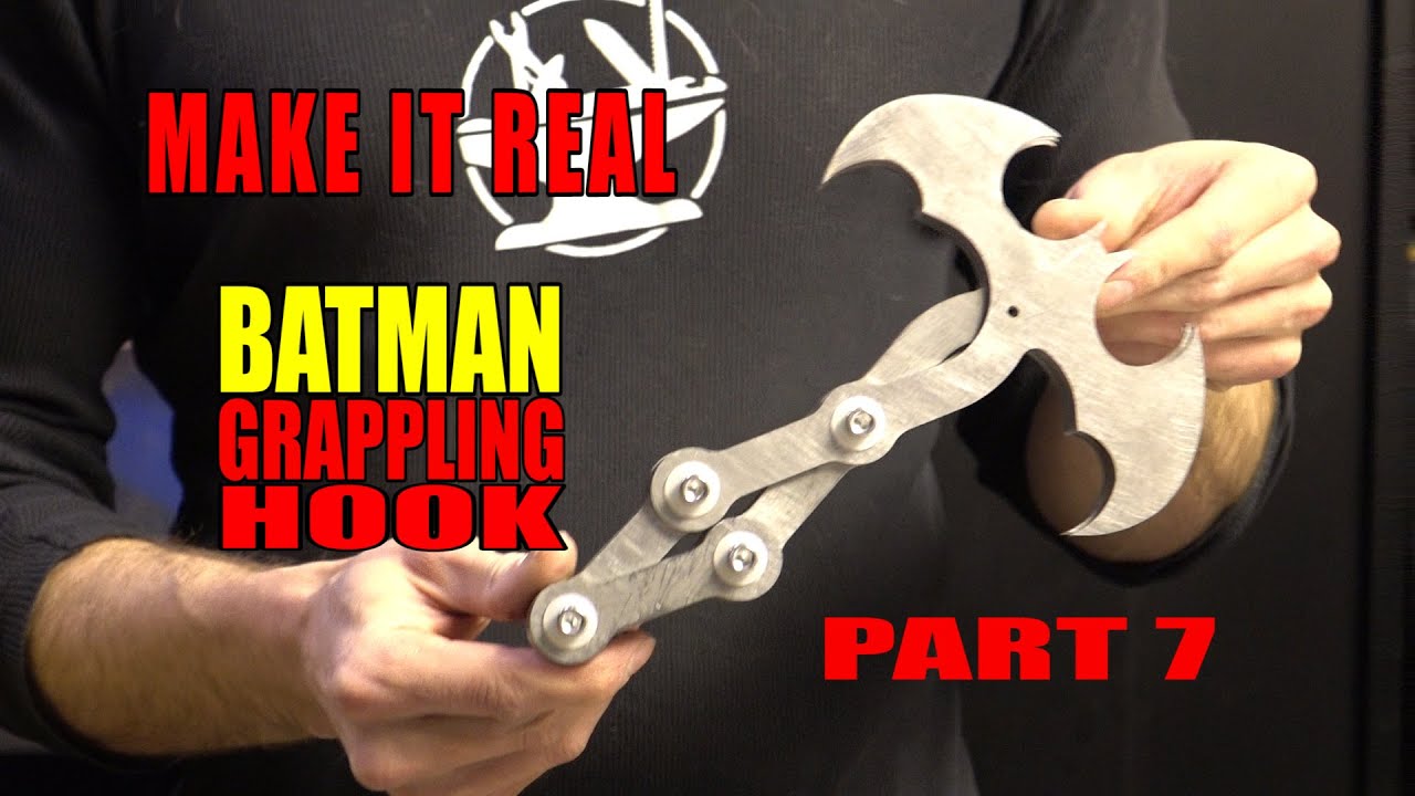 Batman Rappelling Part 7 - THE STAINLESS STEEL BAT HOOK