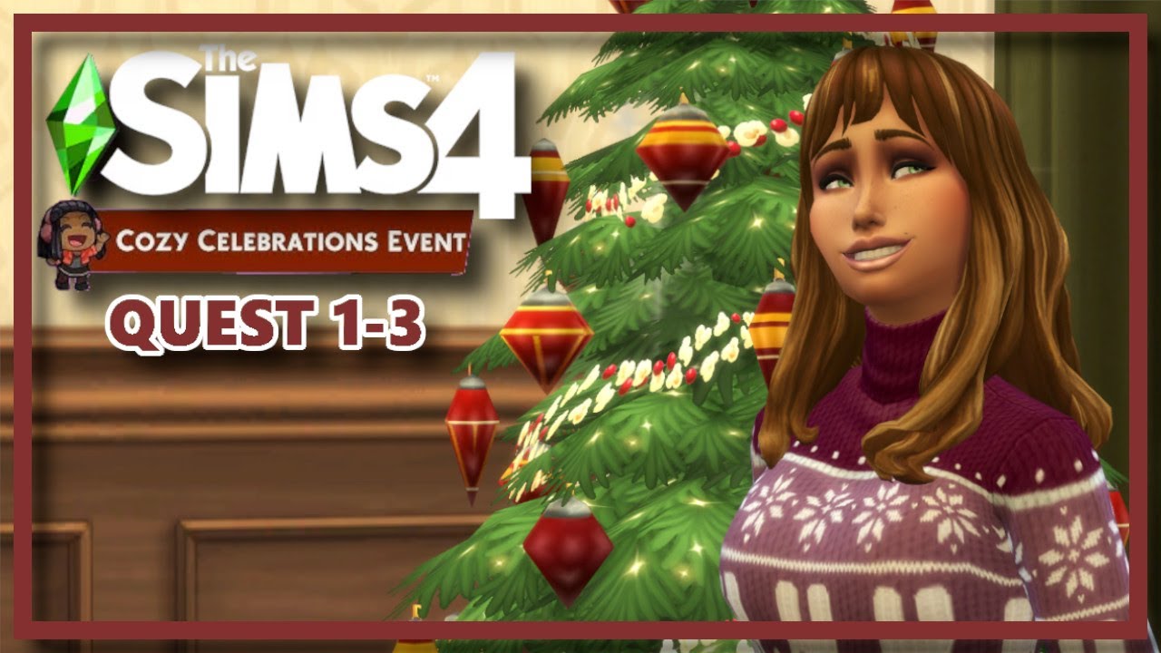 A unexpected Holiday! | Cozy Celebrations Event Quest 1-3 | The Sims 4
