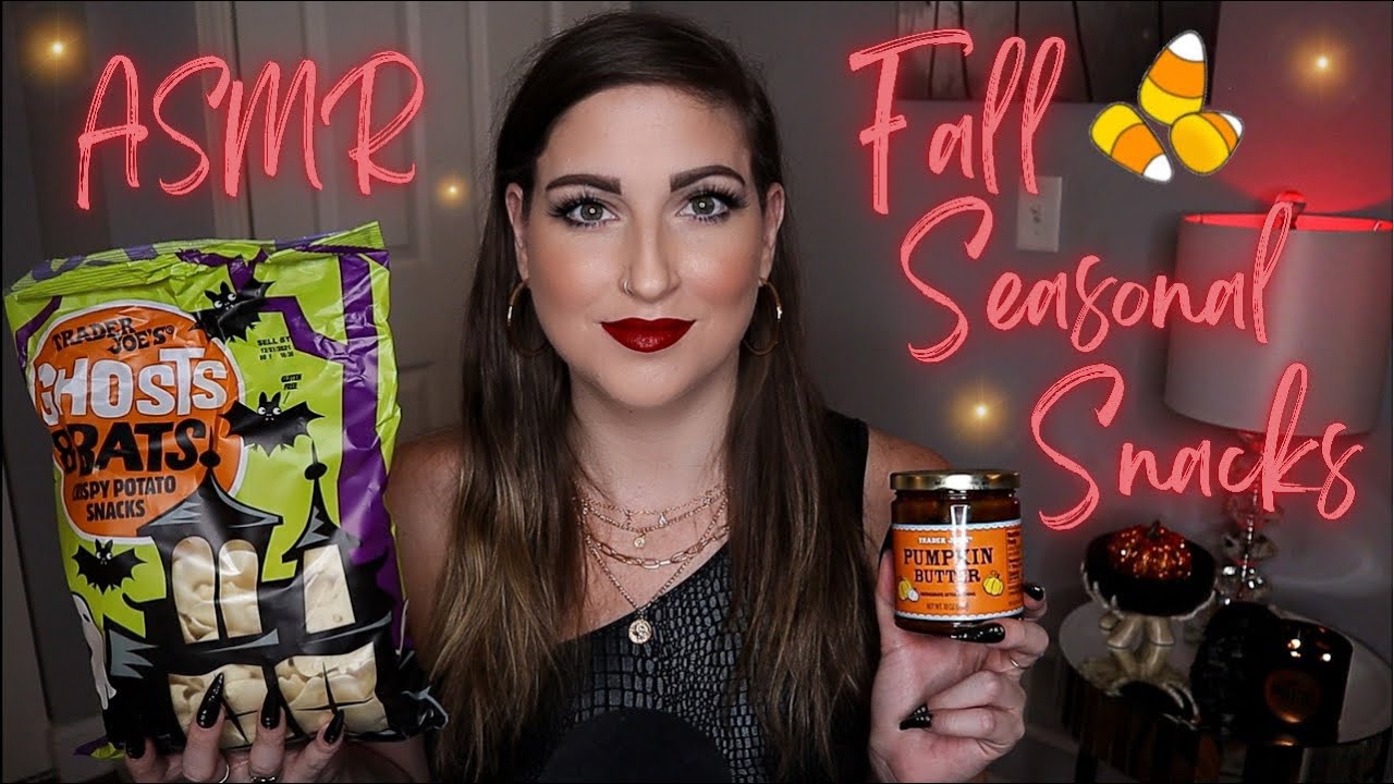 ASMR | Fall Seasonal Snack Favorites ❤️