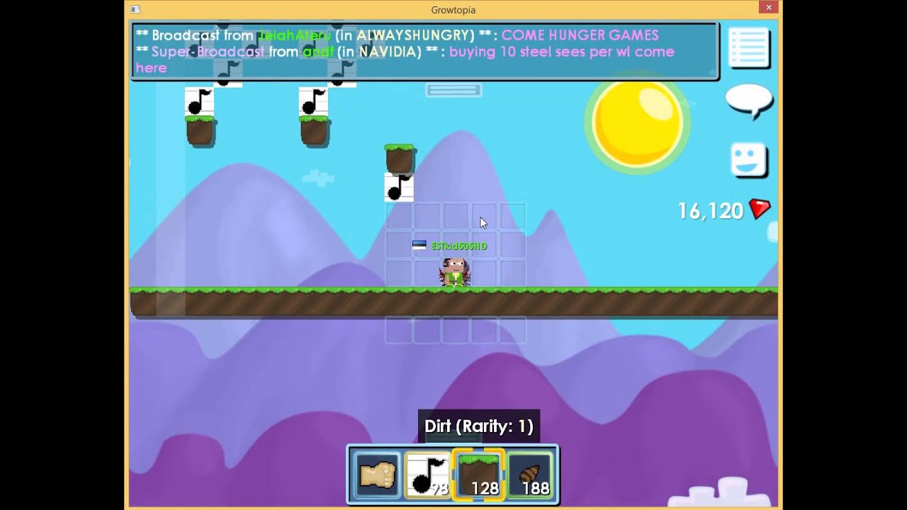 Growtopia music tutorial:
