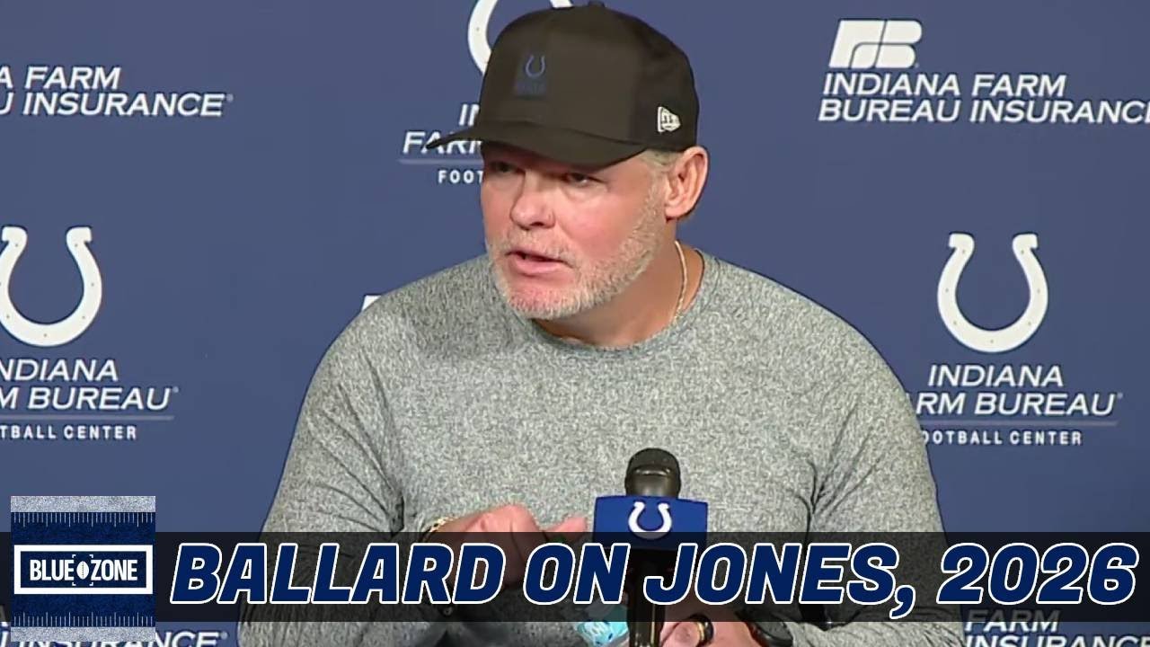 Colts Blue Zone Podcast 455: Ballard on Daniel Jones, Team's Trajectory