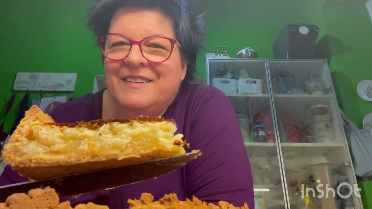 Torta di mele con crema di riso 🤤parte 3 