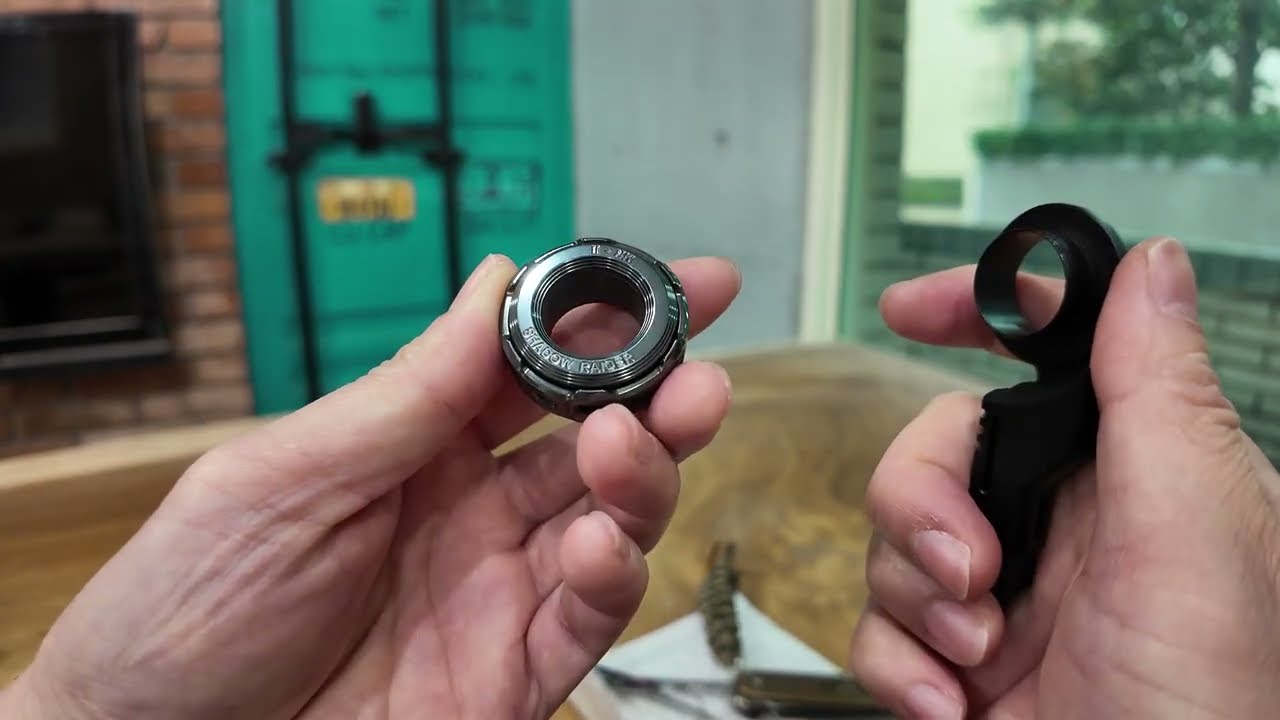 ACEdc 機械指環2代 影襲  開箱 Shadow Raider Machanic Ring II Ratchet EDC Finger Gyro unboxing