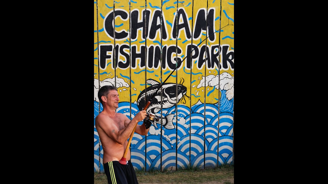 Cha-Am fishing park, method lake. 20 fish in 5-6 hours.