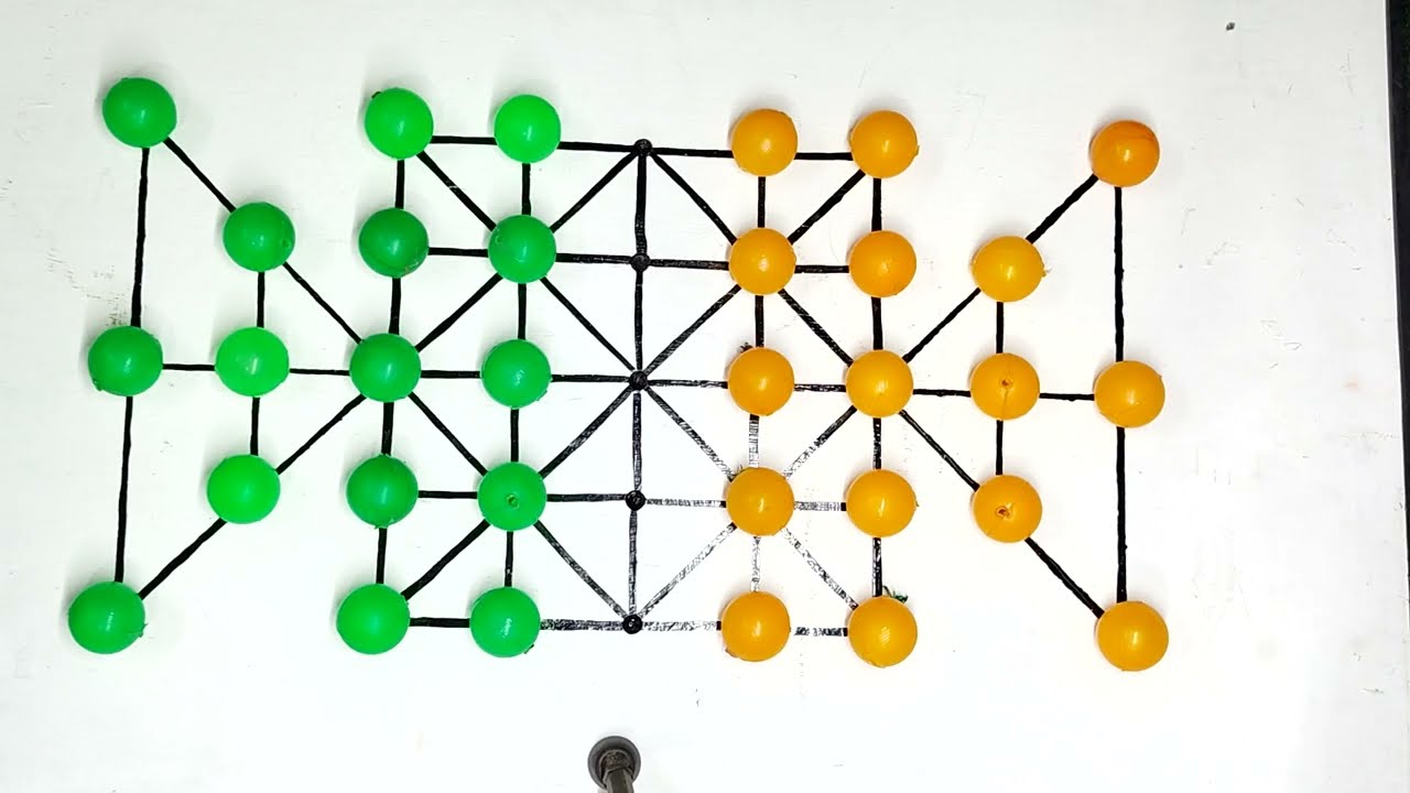 SHOLO GUTI GAME - BEST BOARD GAME BEAD SIXTEEN #SBCGAMES497