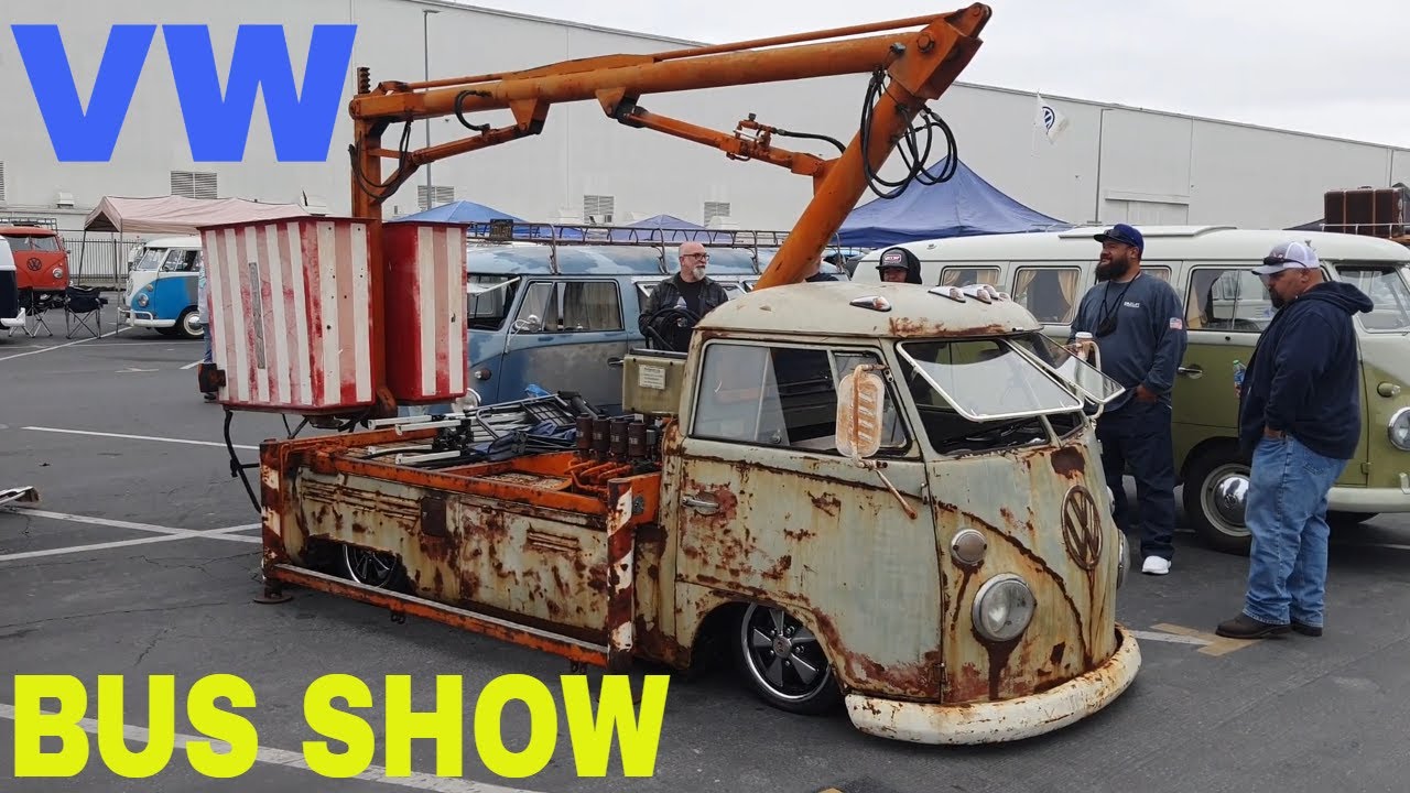VW TYPE2 BUS Kombi SHOW OCTO  June 2021 & VW cherry picker see Micbergsma & jehugarcia