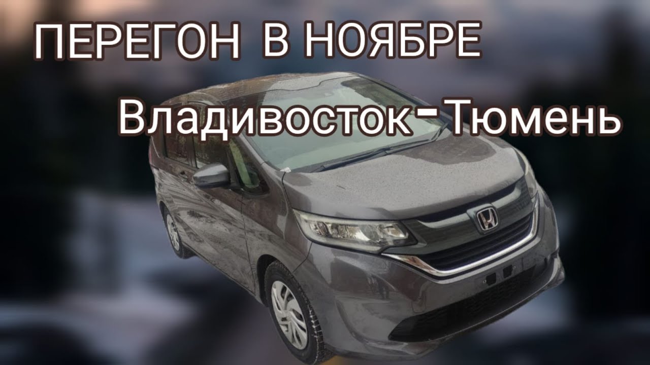 Ноябрьский перегон Honda Freed 2018г