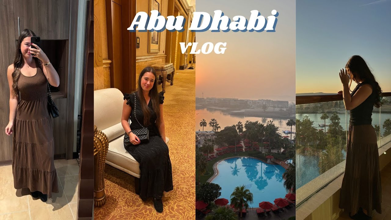 Abu Dhabi Vlog | Eine Woche pure Entspannung mit so viel gutem Essen😍🎂🌴