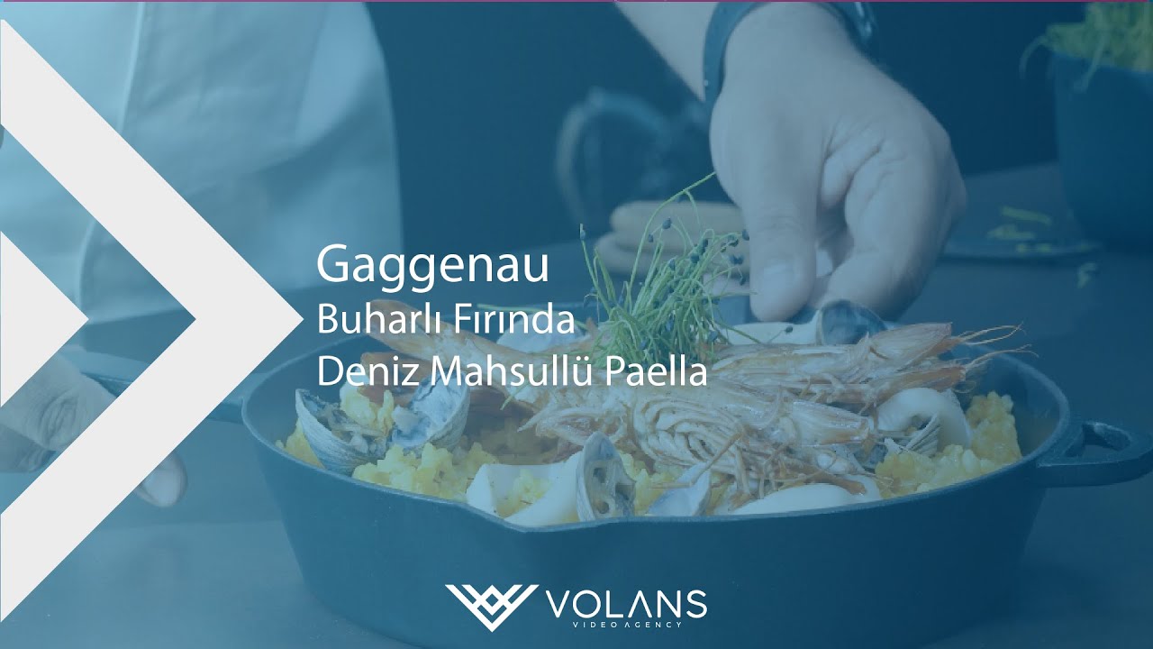 Gaggenau | Buharlı Fırında Deniz Mahsullü Paella
