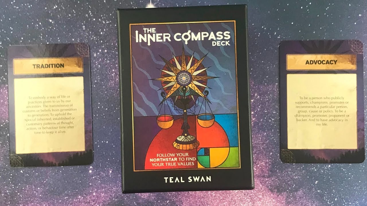 The Inner Compass Deck | Follow your Northstar to Find your True Values | Oracle Cards by Teal Swan