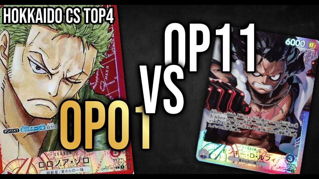 A New Meta, An Old Threat | Red Zoro vs Blue Purple Luffy Hokkaido CS Top 4