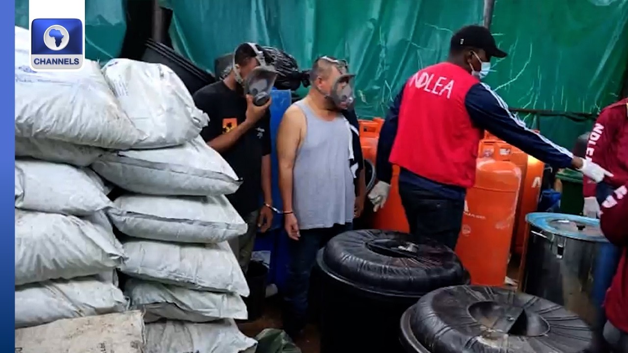 NDLEA разгромило многомиллиардную нарколабораторию в лесах штата Ойо и арестовало мексиканского э...
