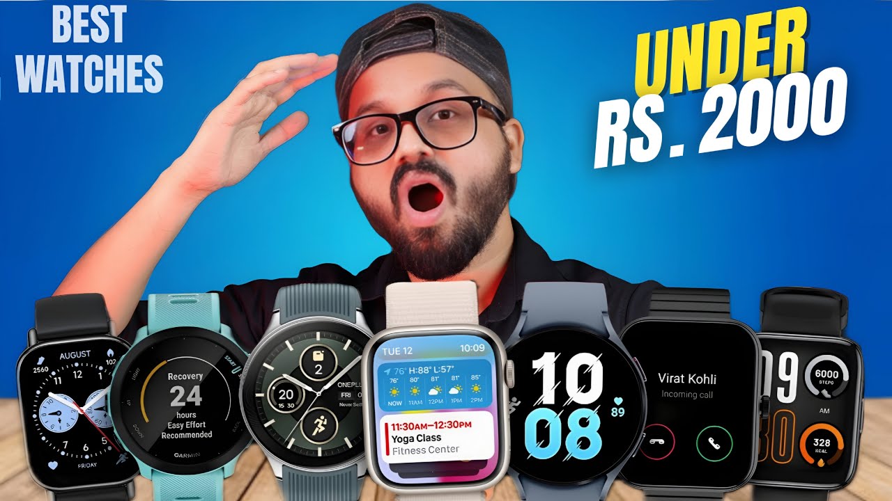 Don't Miss⚡️Top 5 Best Smartwatch Under 2000 In Feb 2026⚡️Best Smartwatch Under 1500 - 2000