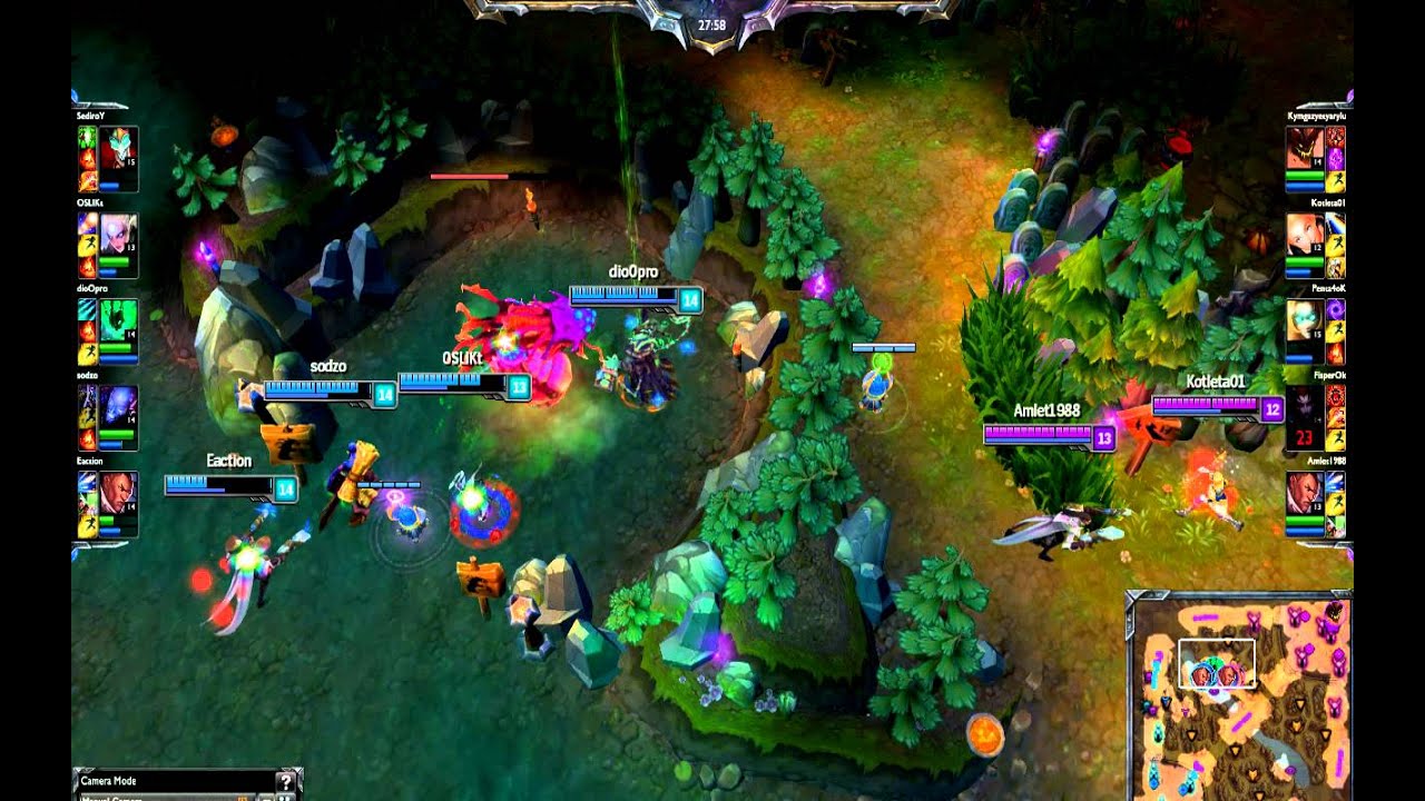 [LoL] Lux baron steal