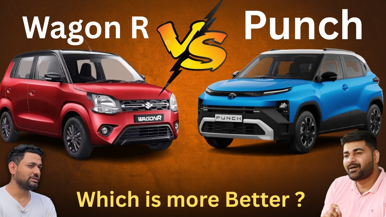 Tata Punch vs Maruti Suzuki WagonR.. which one is better ?