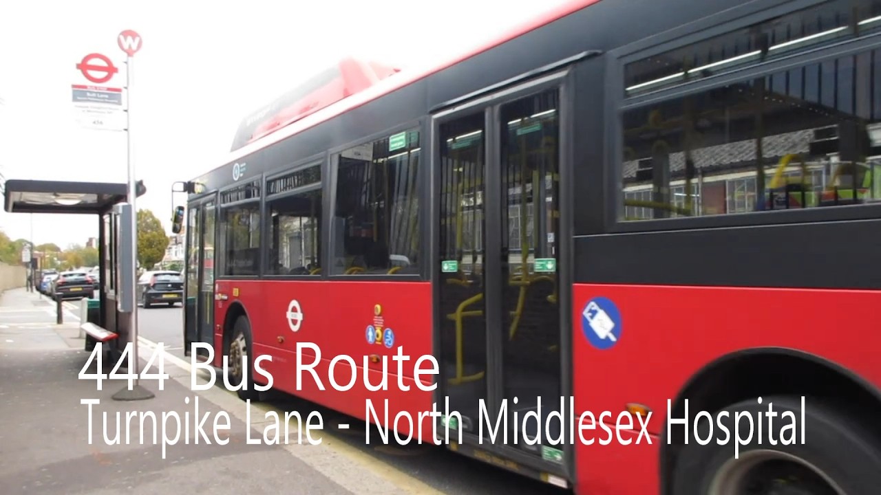 444 Bus Route | Turnpike Lane to North Middlesex Hospital London