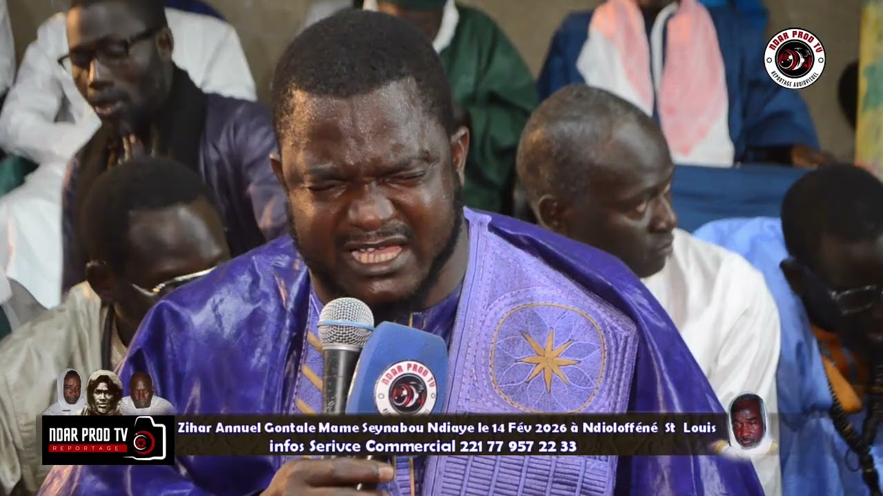 Zihar Annuel Gontale Mame Seynadou Ndiaye le 14 février 2026 a Ndioloffene st louis Partie 6