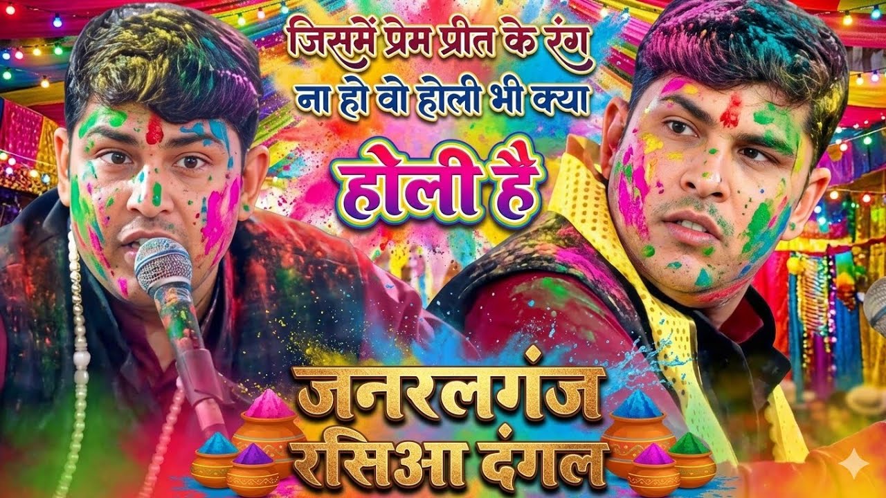 जिसमें प्रेम प्रीत के रंग 🫟 ना हो वो होली भी क्या होली है जीतू भाई सिवाने | jeetu Sharma Rasiya 