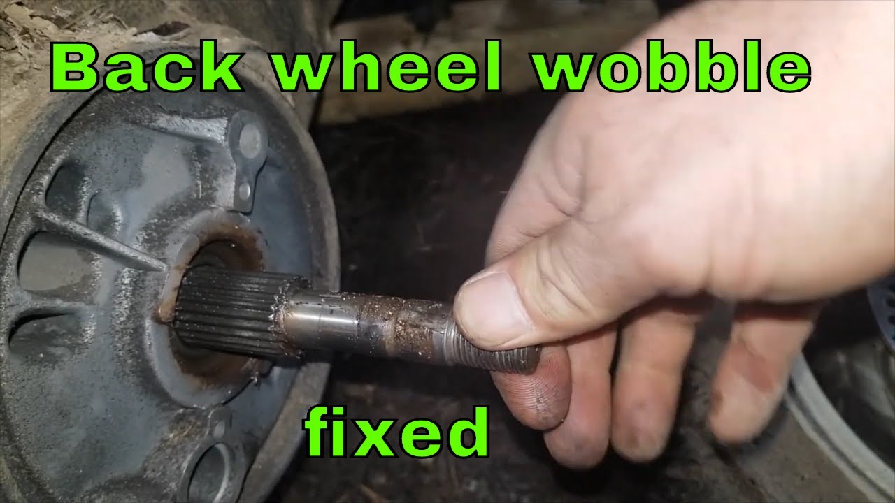 DIY Trike-Fixing Wobbly Back Wheel New Battery Tray and More