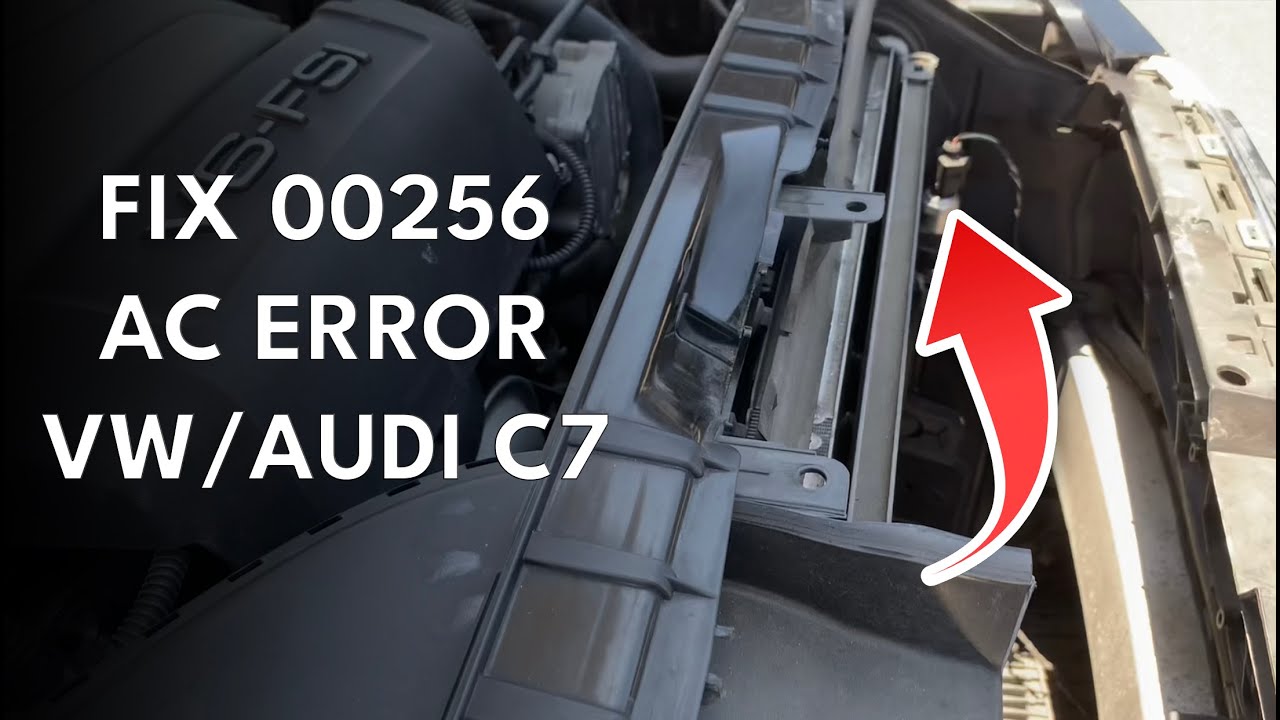 Устранение ошибки 00256 (отсутствие кондиционера) в Audi A6 C7 (2012-2018) (самостоятельная замен...