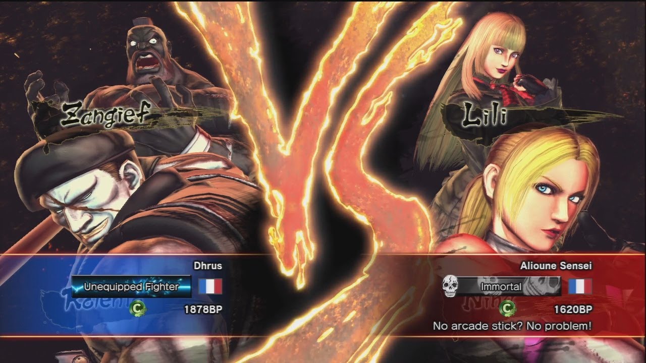 Dhrus ( Rolento x Zangief ) Vs Alioune Sensei ( Nina x Lili ) SFxT 720p HD◄◄
