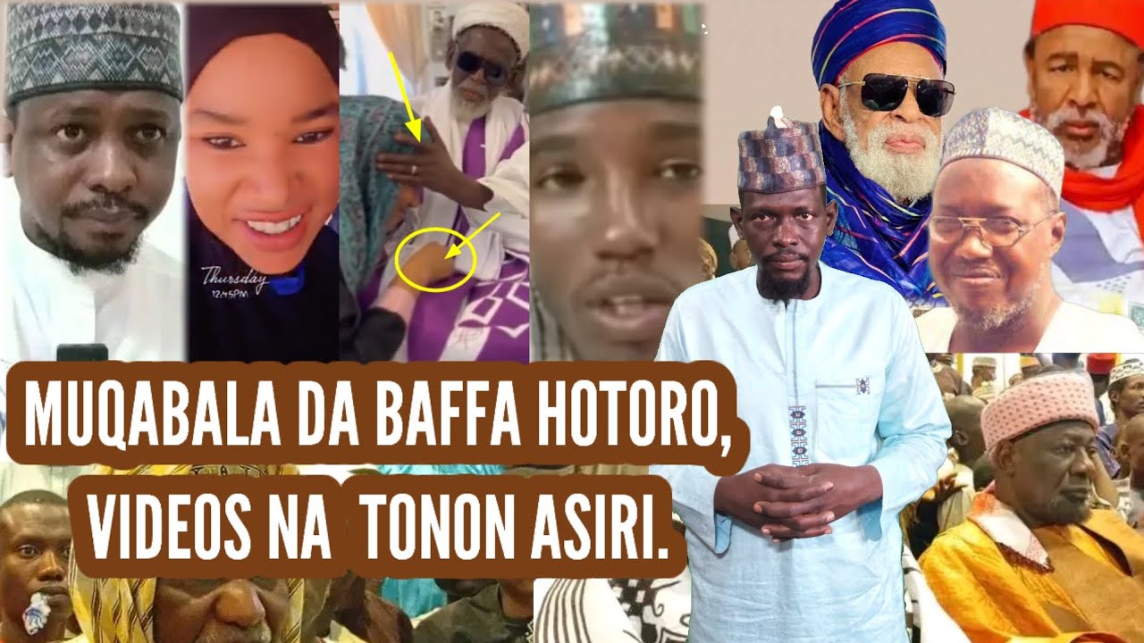 Videos masu hatsari, Muqabala ta barke ta waya  kan mutuwar m. dahiru bauchi baffa da dan dariqa. 