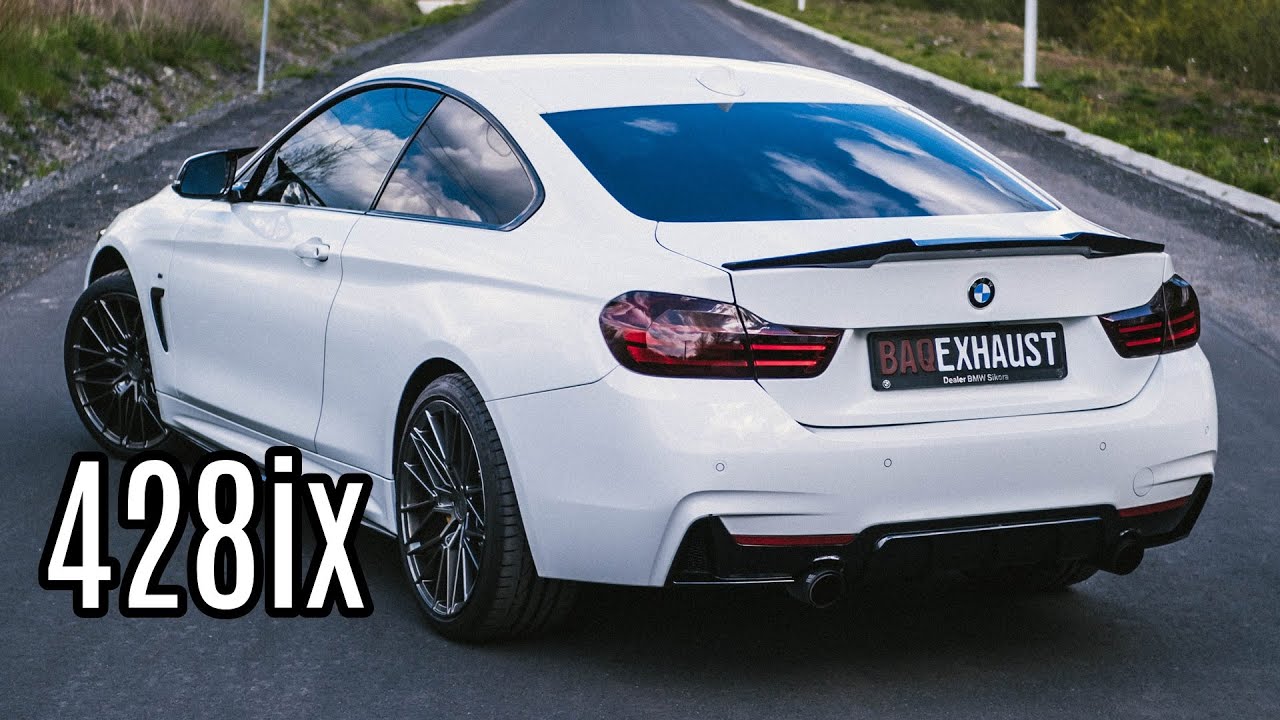 BMW F32 428xi N20 | Baq Exhaust + downpipe sound | Sportowy wydech M-Performance | #BaqExhaust