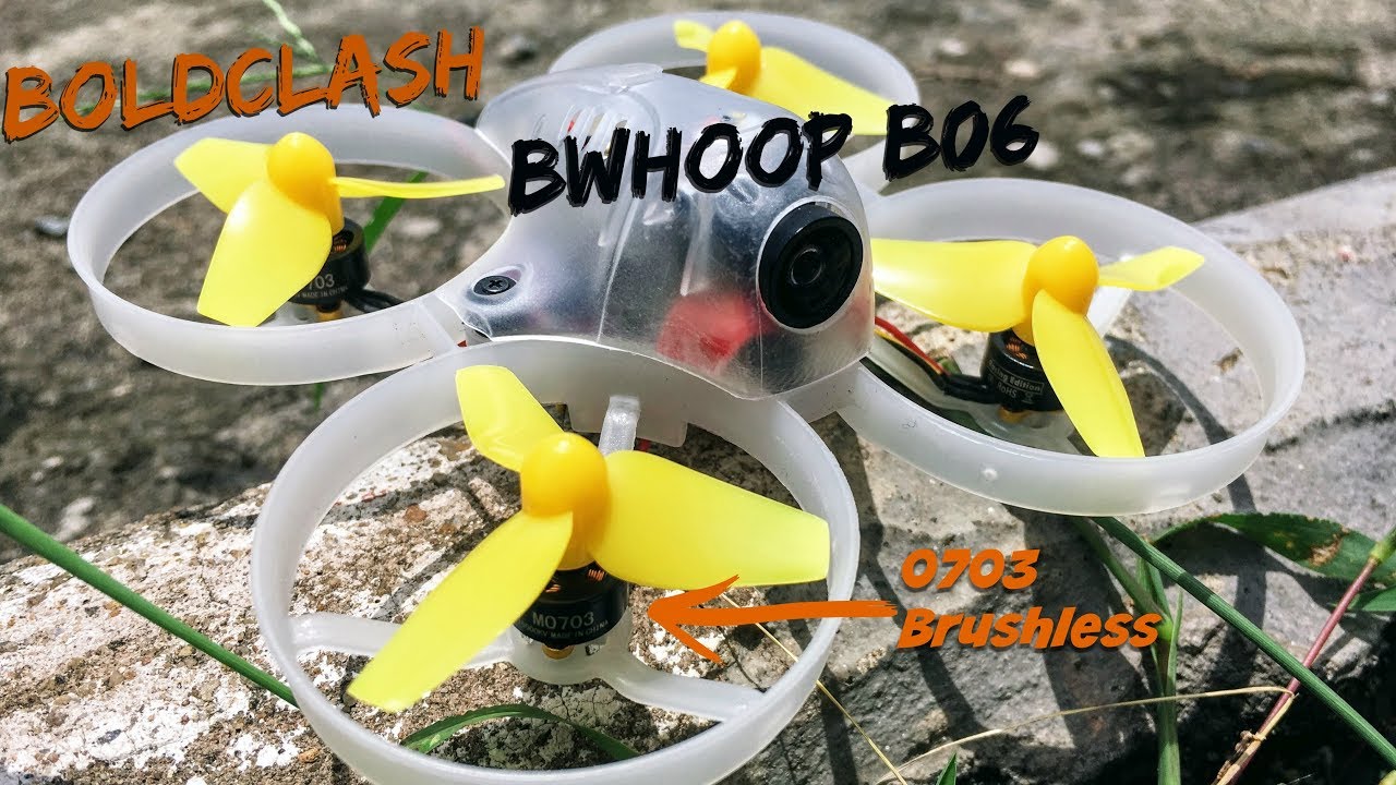 BWhoop B06 prototype first flying.