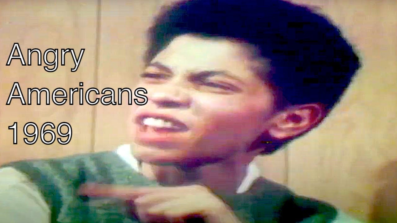 Angry Black People Speak Out & Tell How They Feel in 1969