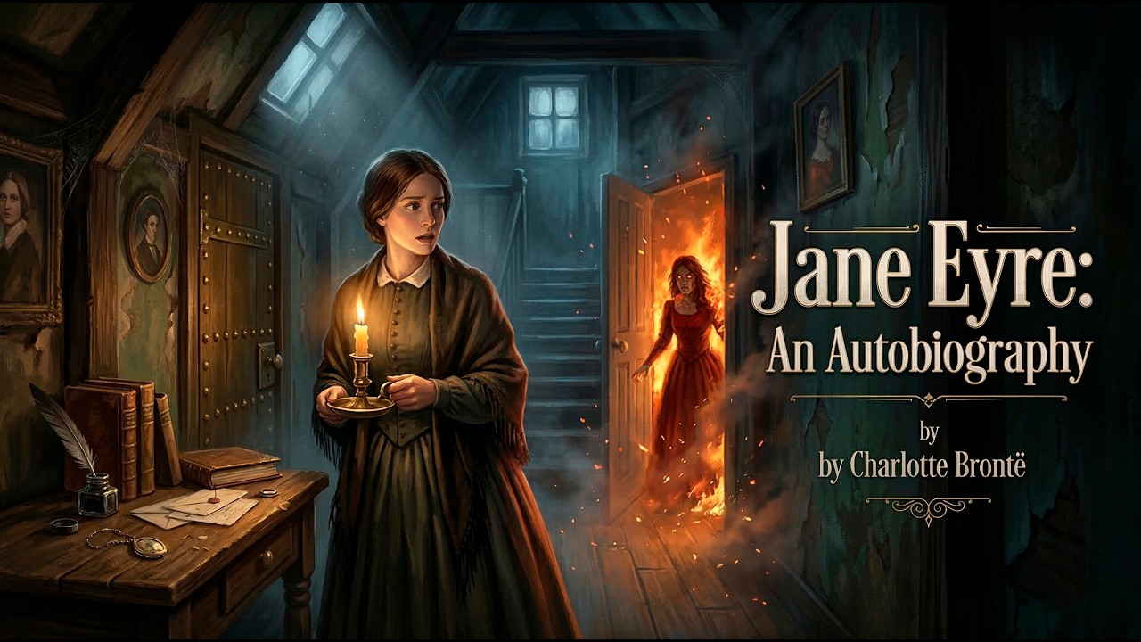Jane Eyre: An Autobiography (Part 1 of 2) – аудиокнига на английском с переводом | EN–RU