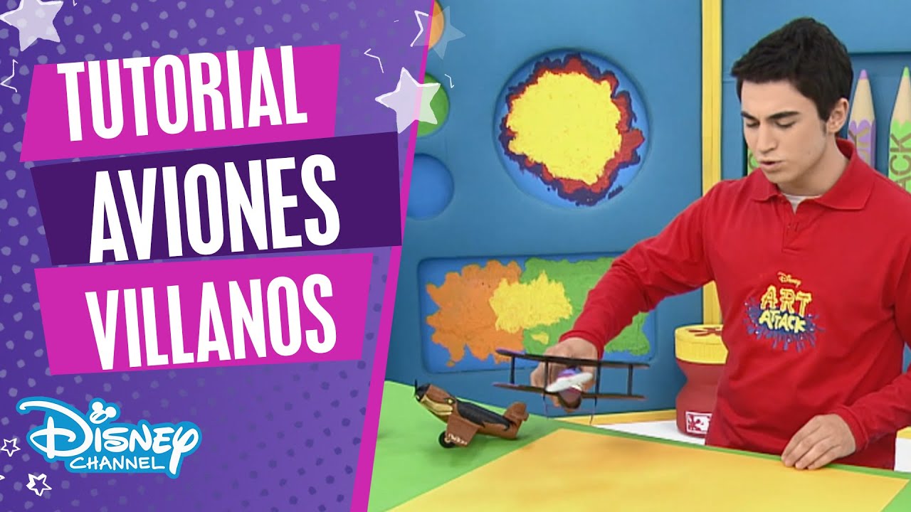 Art Attack: Aviones villanos | Disney Channel Oficial