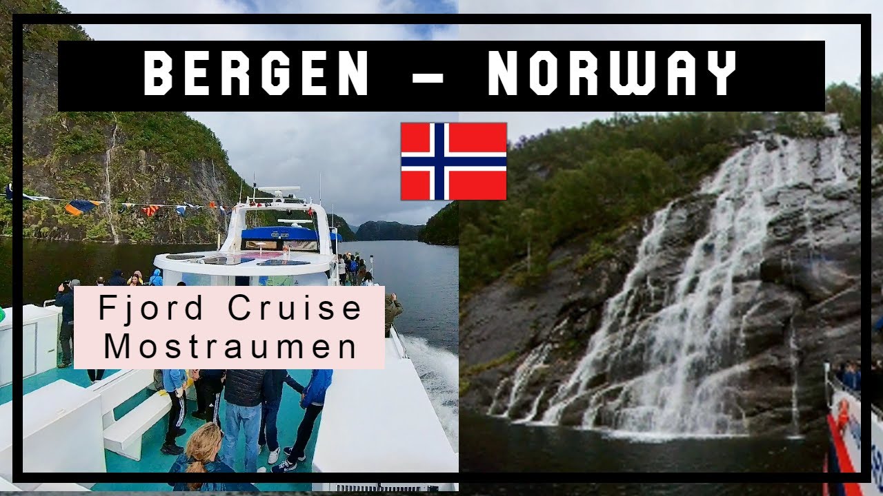 Norway Fjord Cruise: Bergen - Osterfjord - Mostraumen - Waterfall | 360° View