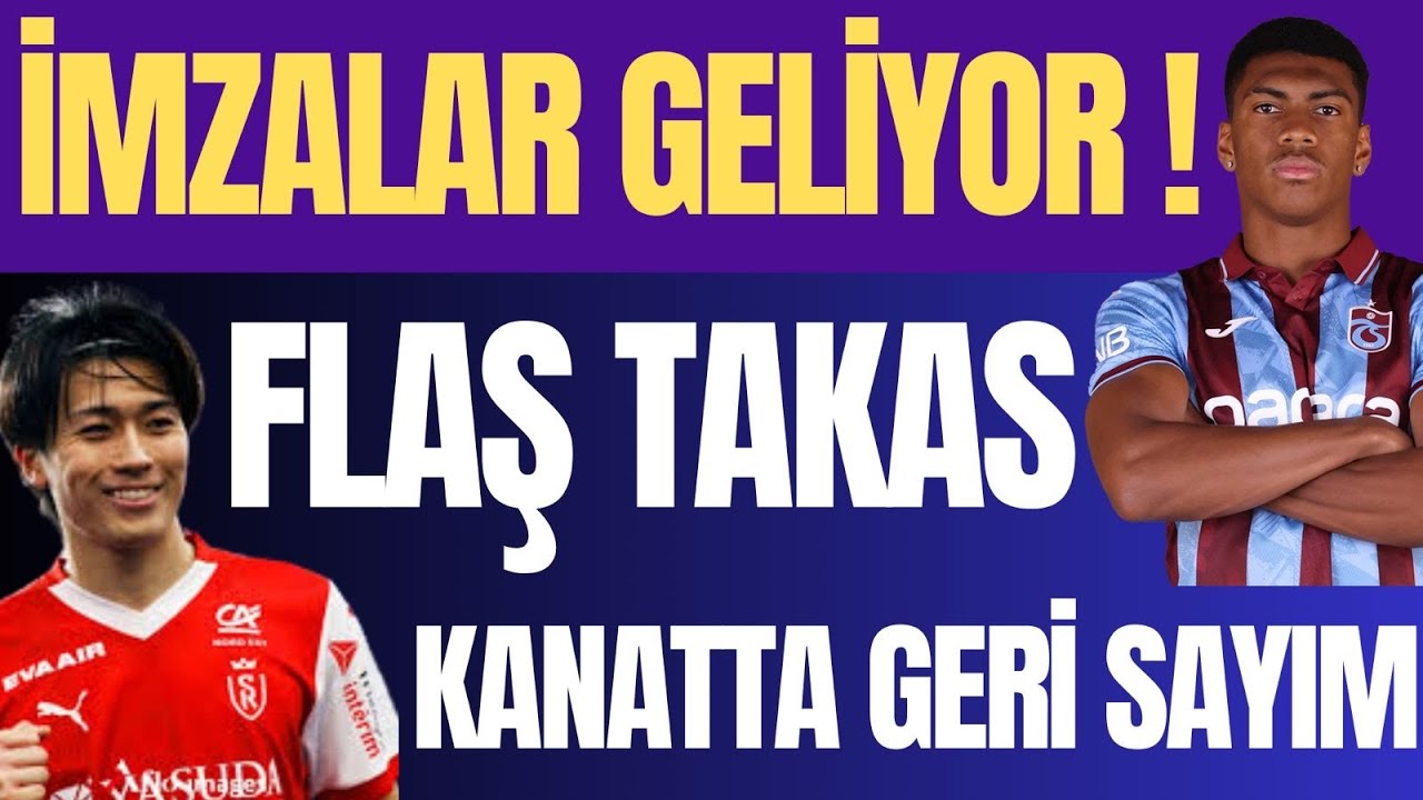 İmzalar Geliyor ! Flaş Takas ! Kanat Forvette Geri Sayım !#trabzonspor 