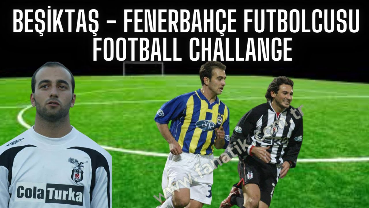 Beşiktaş Fenerbahçe Eski Futbolcusu ile Futbol Challange  Ayak Tenisi !