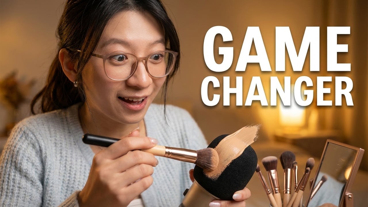 ASMR Doing Your Makeup 💄 Realistic Brush Strokes & Face Tapping (ASMR Makeup)