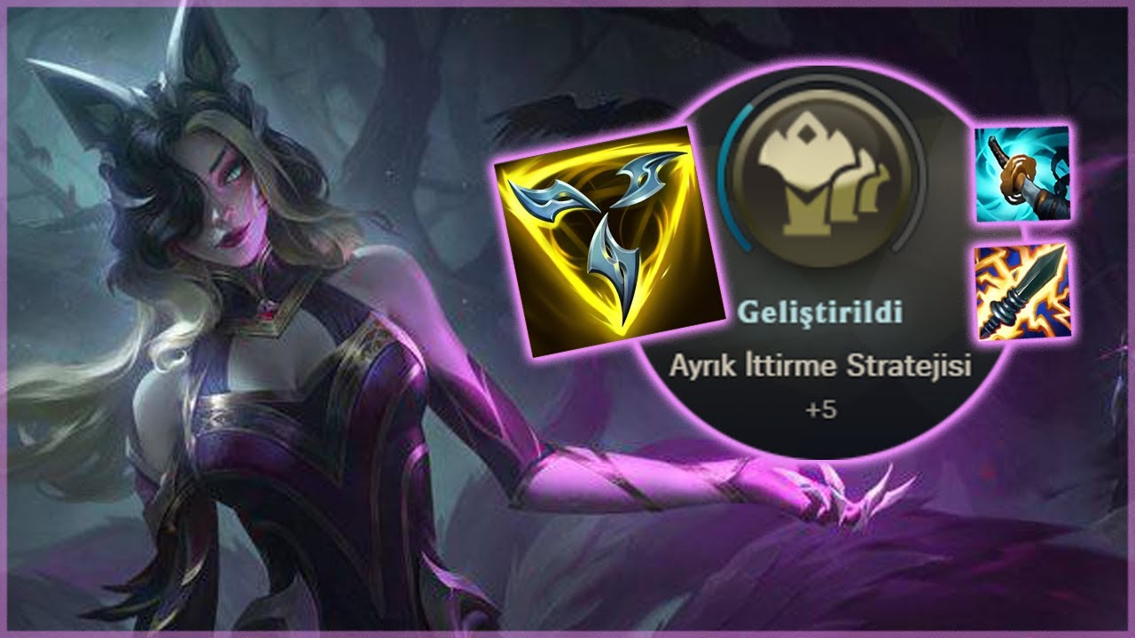 AD Ahri TOP (Ayrık İttirme Stratejisi) | Dereceli Oynanış