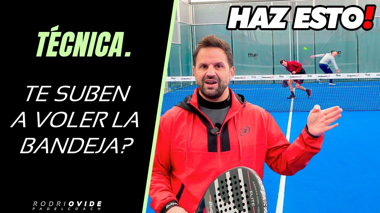 TE SUBEN A VOLEAR TU BANDEJA? SOLUCIÓN 👇 / THEY COME UP TO VOLLEY YOUR BANDEJA? SEE THE SOLUTION 👇